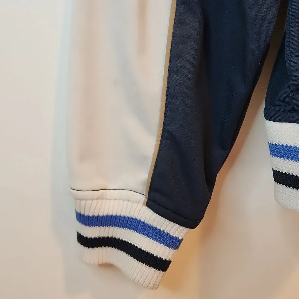 Vintage O’Neil Zip Up Navy White Jacket Polyester W/Logo Surfer Classic Style M